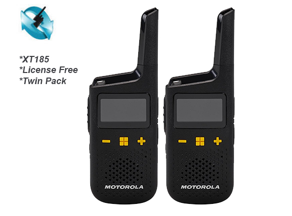 motorola-XT185 portable radio twin pack